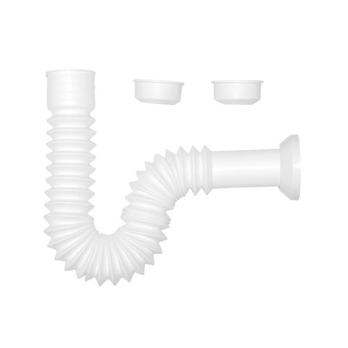 SIFON / COLECTOR PARA LAVAMANOS Y FREGADERO CORRUGADO REF. P-B9022 MARCA COFLEX