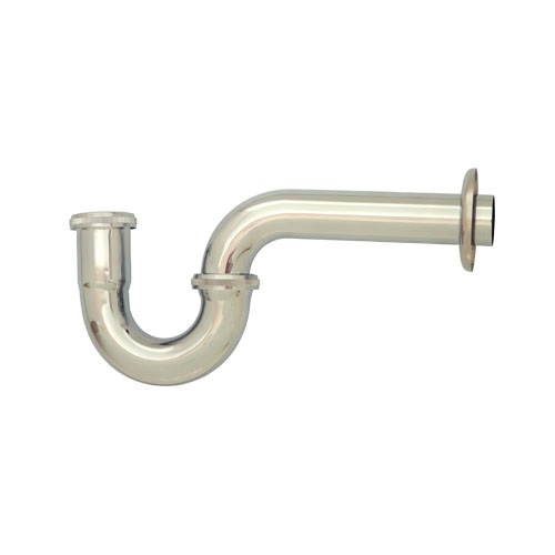 SIFON / COLECTOR PARA FREGADERO LATON CROMADO 1 1/2" REF. P-B9055 MARCA COFLEX