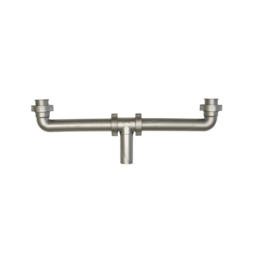 SIFON / COLECTOR DOBLE P/FREGADERO ROSCA / BORDE REF. P-B9054P MARCA COFLEX