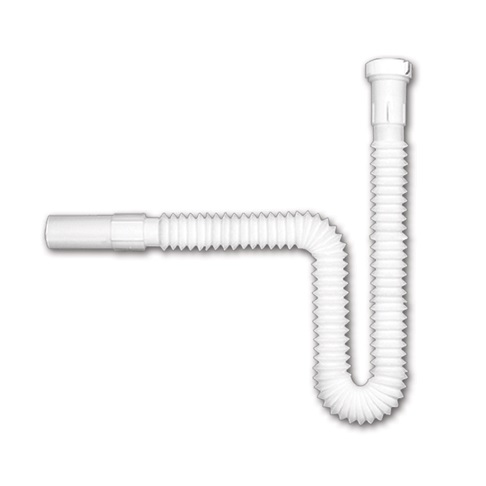 SIFON PARA FREGADERO EXTENSIBLE PLASTICO DE 1 1/2" CON REDUCTOR A 1 1/4" REF. SIF-08 MARCA FERMETAL