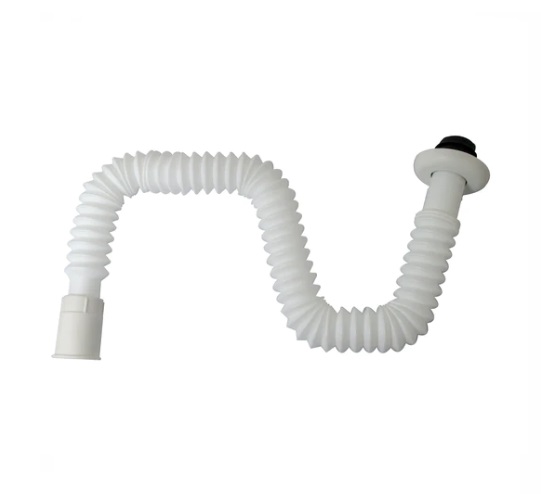 SIFON SENCILLO PARA FREGADERO CORRUGADO EXTENSIBLE 1 1/2" REF. 032228 SIF-C02 MARCA GDESEO