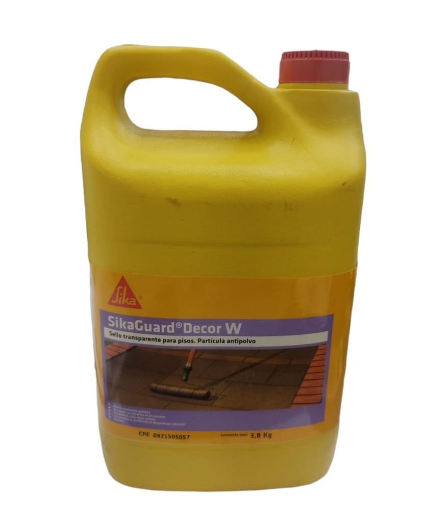 SIKAGUARD DECOR W 1 GALON ADITIVO LIQ. SELLADOR TRANSPARENTE PARA PISO / ANTIPOLVO REF. 110901 SIKA