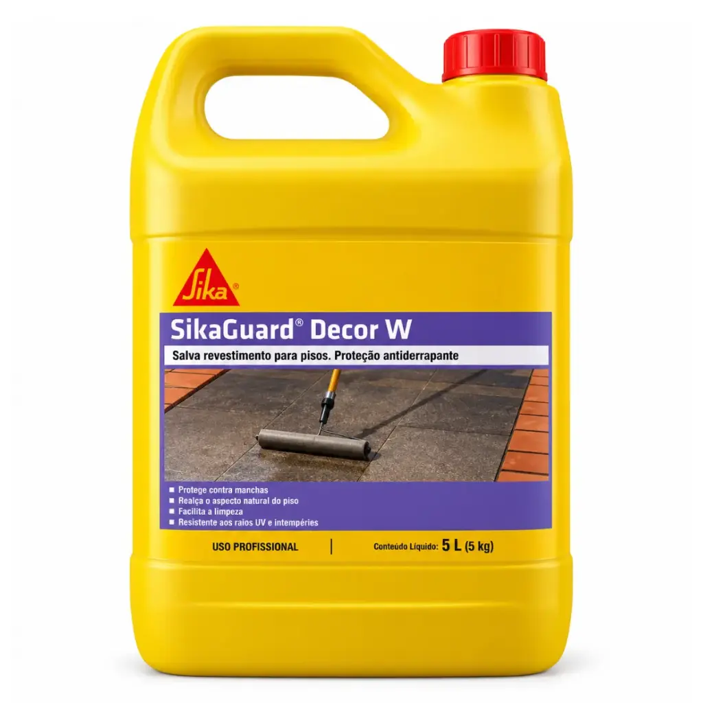 SIKAGUARD DECOR W 1 GALON ADITIVO LIQ. SELLADOR TRANSPARENTE PARA PISO / ANTIPOLVO REF. 110901 SIKA