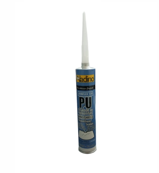 SILICON / SELLADOR DE PARABRISAS NEGRO 310 ML / METAL CON VIDRIO REF. CA19 / 011507 MARCA ALADINO
