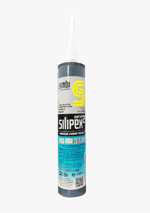 SELLADOR SERIE 2 BLANCO CARTUCHO 280 ML ADHIERE SOBRE MOJADO REF.1020350024 / 001089 MARCA SILIPEX