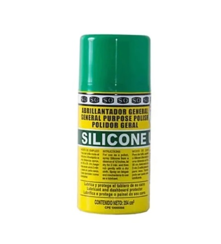 SQ. SILICONE ABRILLANTADOR 354 CC ( CLASICO) TAPA VERDE LIMON REF. SQ0001 / 036215 COD. MARCA SQ