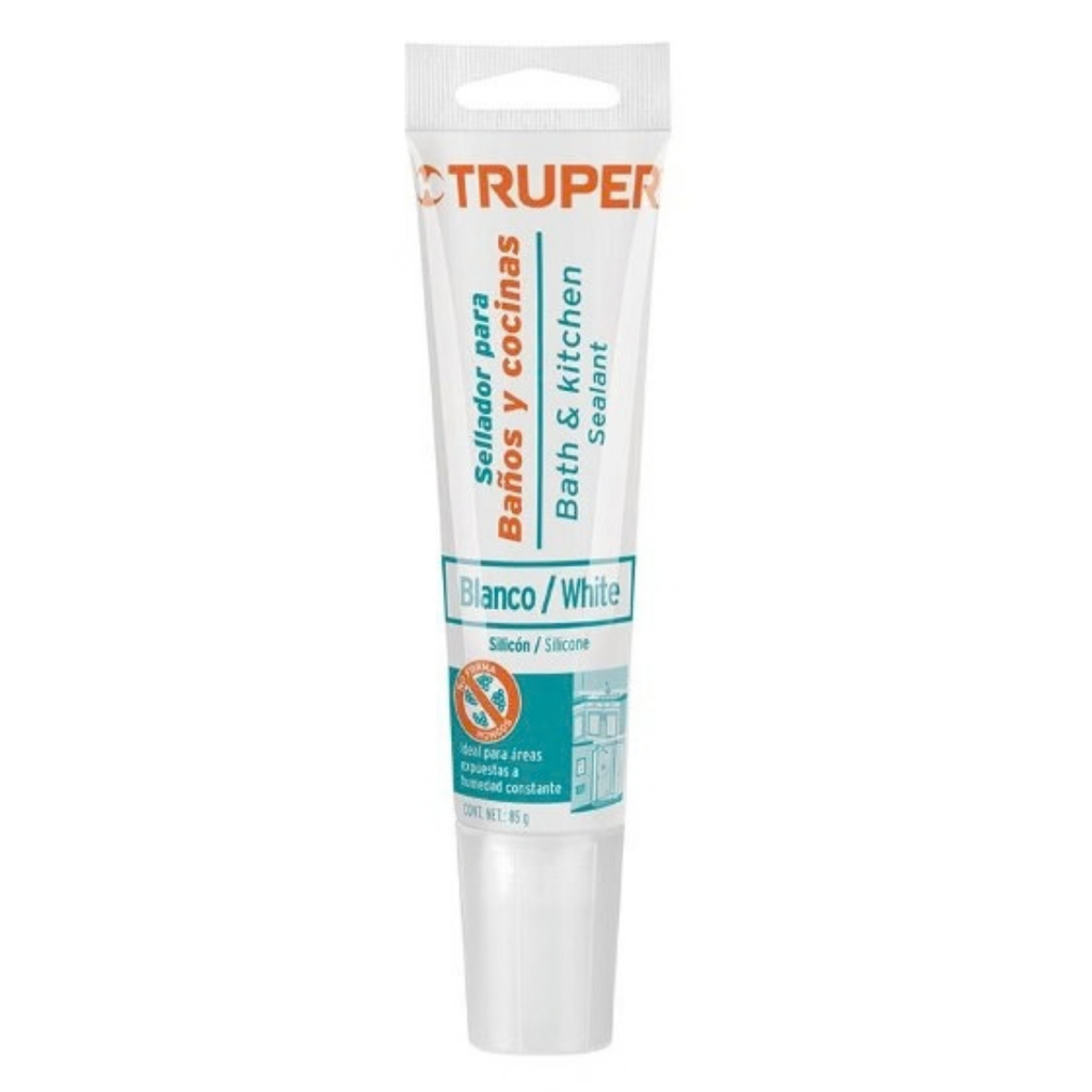 SILICON BLANCO 85 GR MOD. SIL-85BCB REF. 18568 MARCA TRUPER