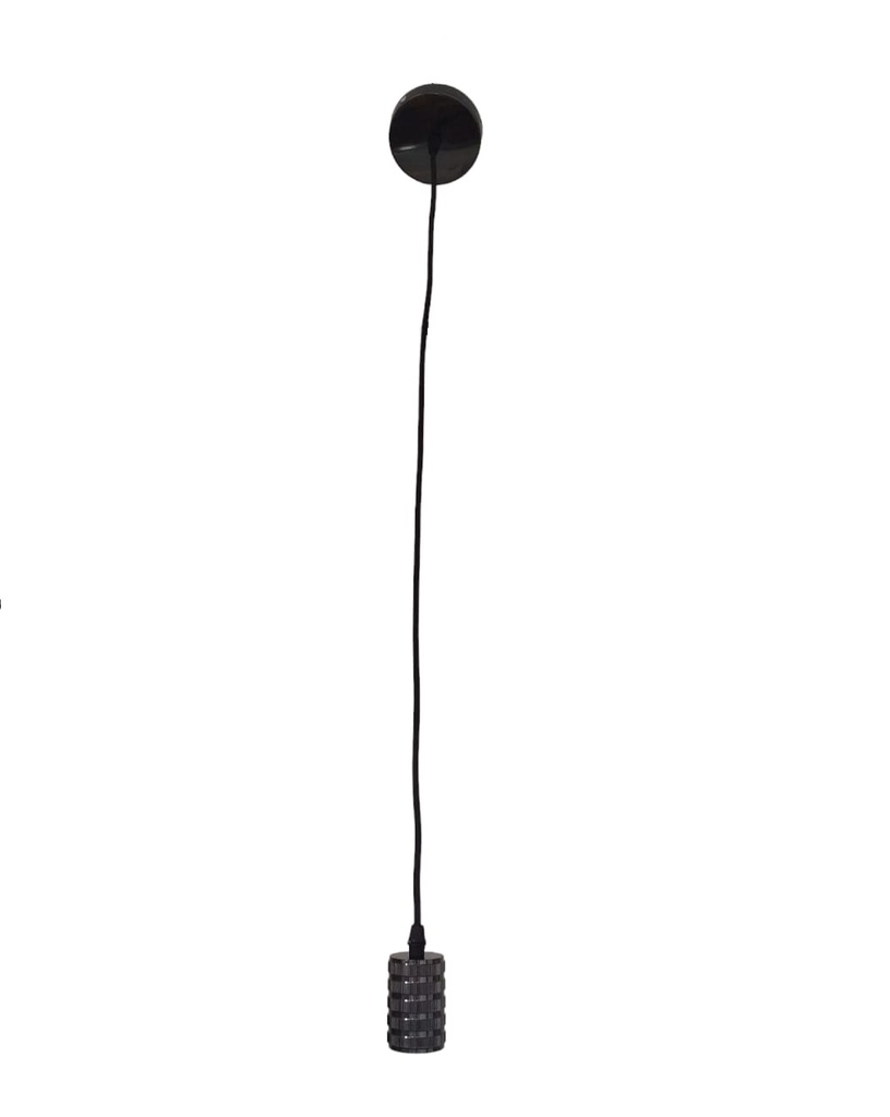 SOCATE DECORATIVO E27 COLOR NEGRO PERLADO REF. LUM07187 / 004714 HEA LIGHT