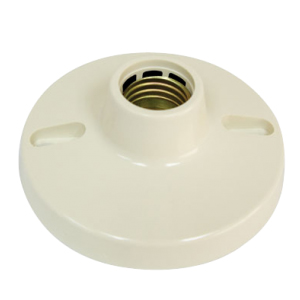 SOCATE / RECEPTACULO DE BAKELITA 4" E27 110 - 130 V COLOR MARFIL REF. KOB-1174 MARCA KOBY