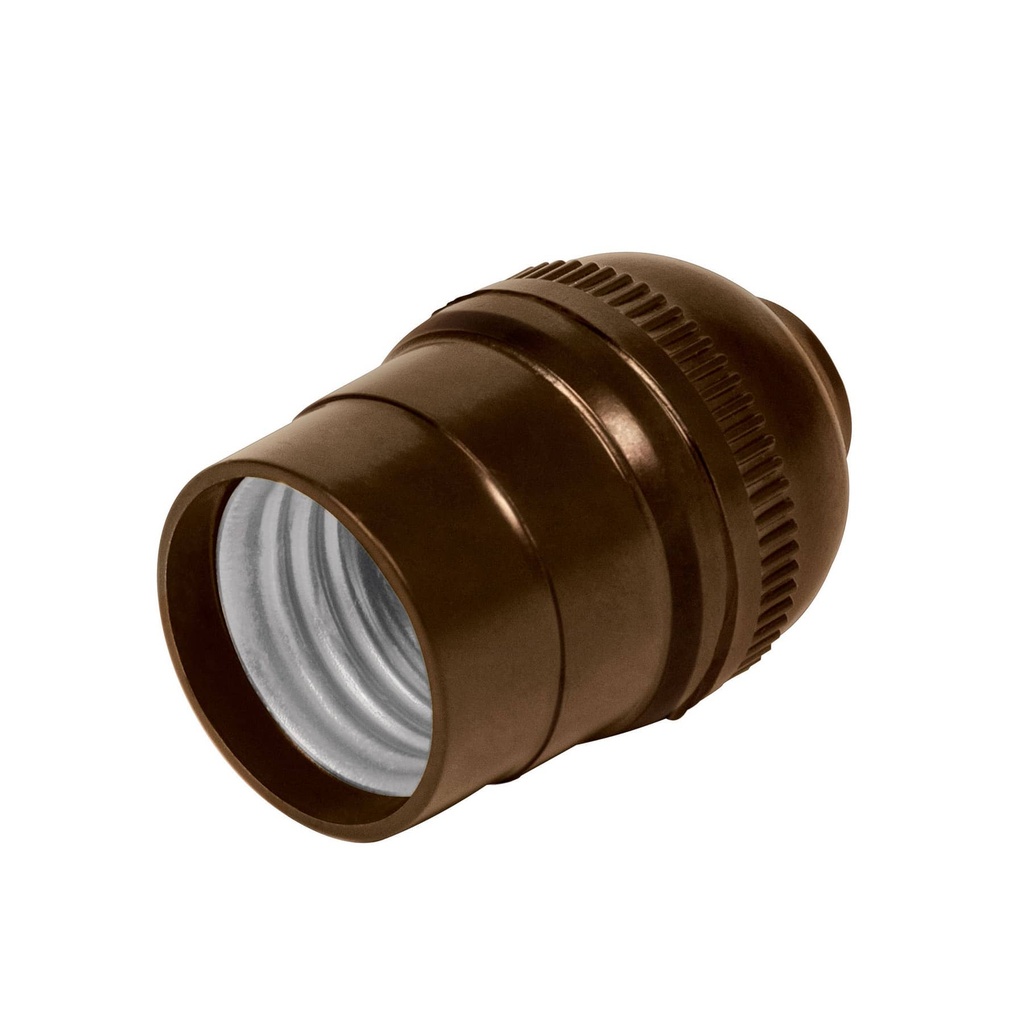 SOCATE DE BAKELITA E27 4 A 125 V MOD. POBA-10 REF. 46500 MARCA VOLTECK