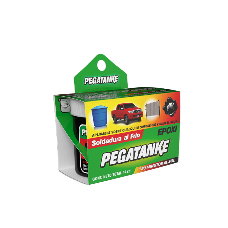 SOLDADURA EPOXICA AL FRIO NEGRO REGULAR PEGATANKE 44 CC SOLD + CATALIZADOR REF. 301080 PEGATANKE