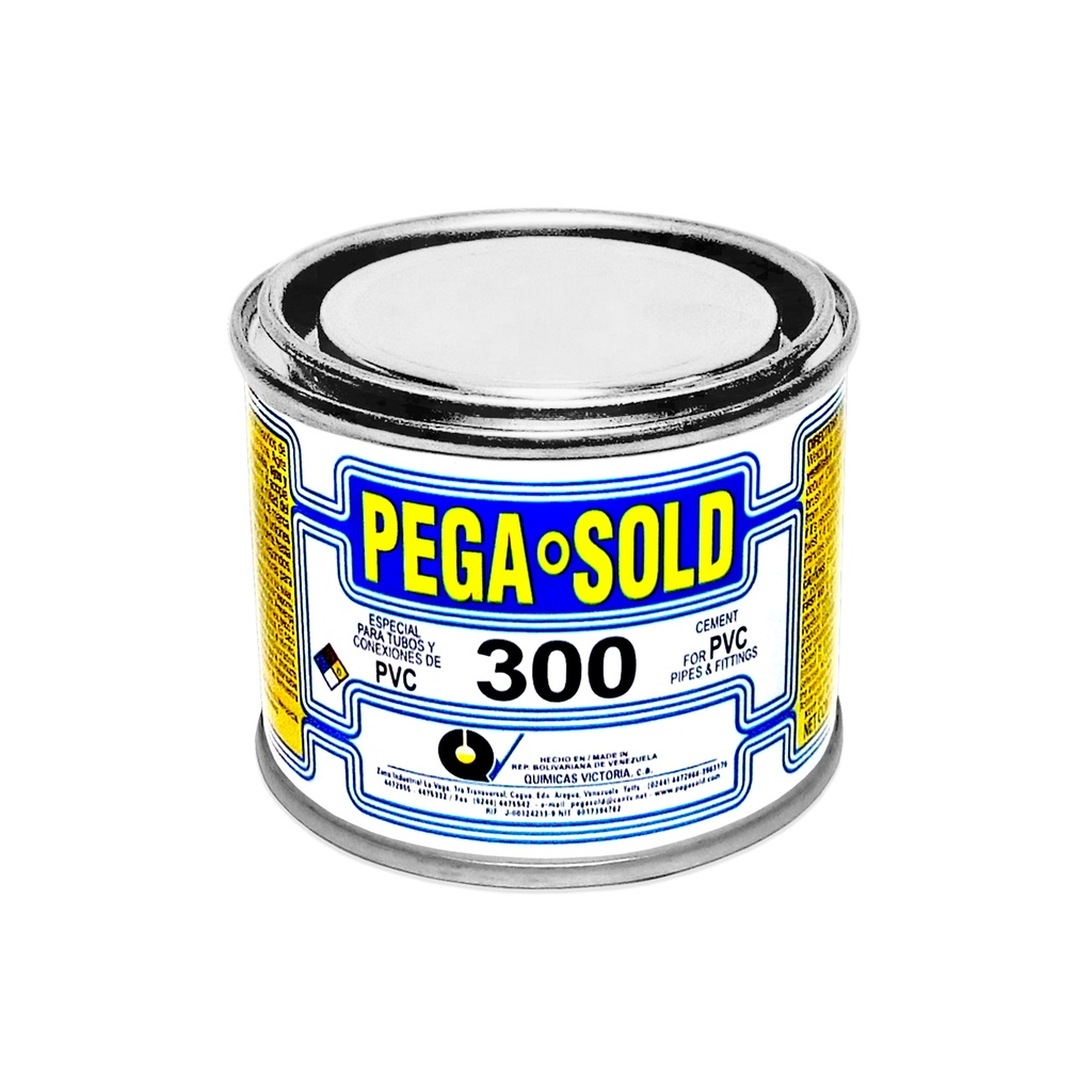 SOLDADURA / PEGA PARA PVC N° 300 - 1/32 DE GL 118 ML REF. 7592203300511 MARCA PEGA SOLD