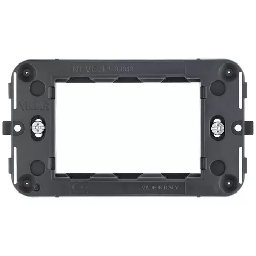 SOPORTE CON TORNILLOS 3 MODULOS REF- 09613 SERIE NEVE MARCA VIMAR