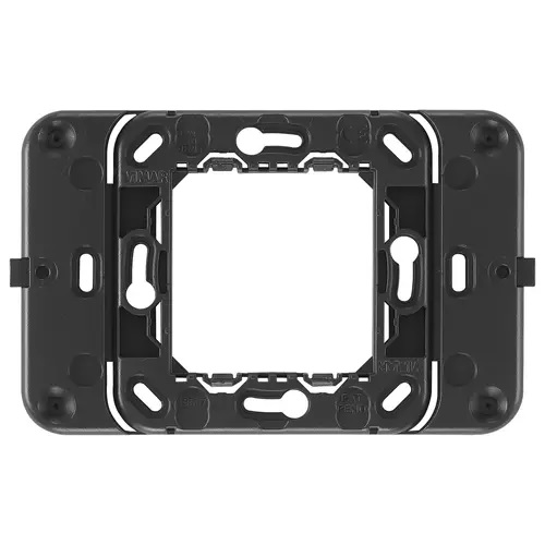 SOPORTE CON TORNILLOS 2 MODULOS MANDO RADIOFRECUENCIA REF.19507 SERIE ARKE MARCA VIMAR