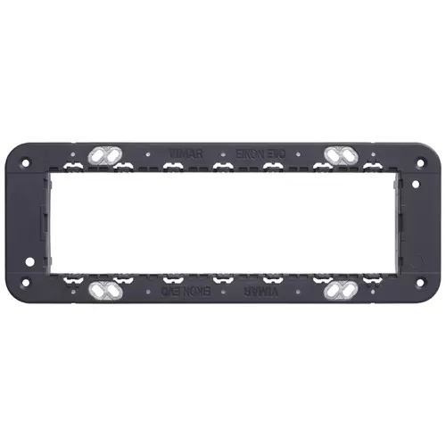 SOPORTE CON TORNILLOS 7 MODULOS REF. 21617 SERIE EIKON MARCA VIMAR