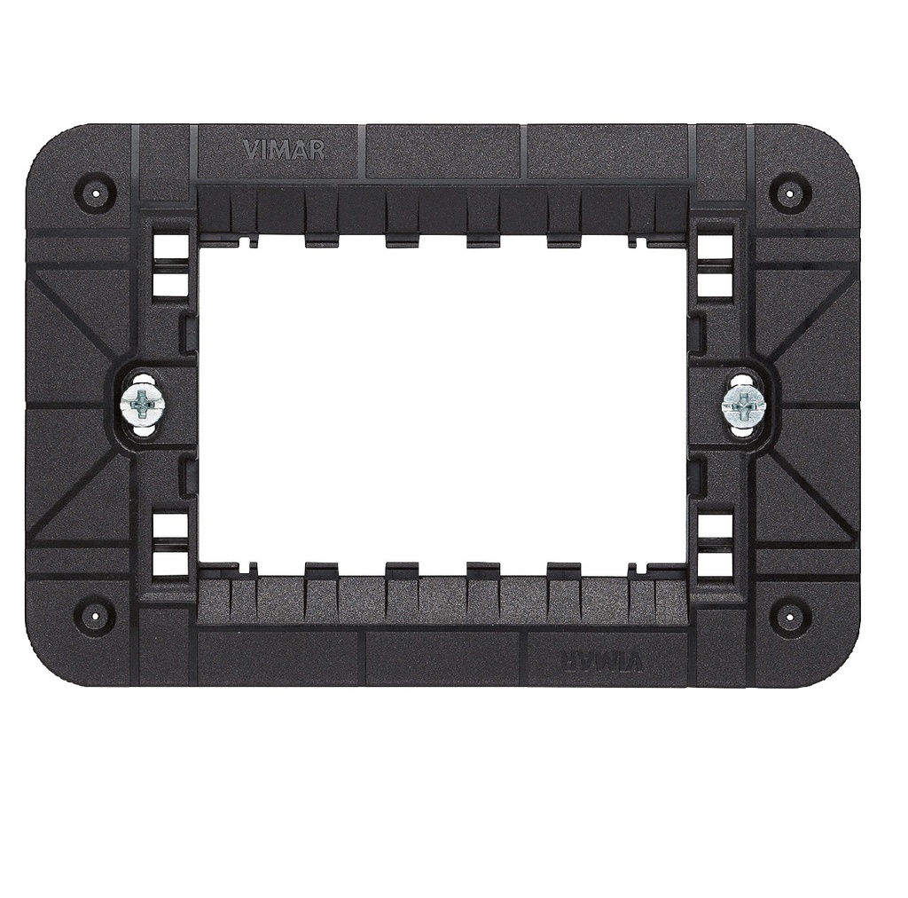 SOPORTE CON TORNILLOS 3 MODULOS SERIE LINEA REF. 30613 MARCA VIMAR