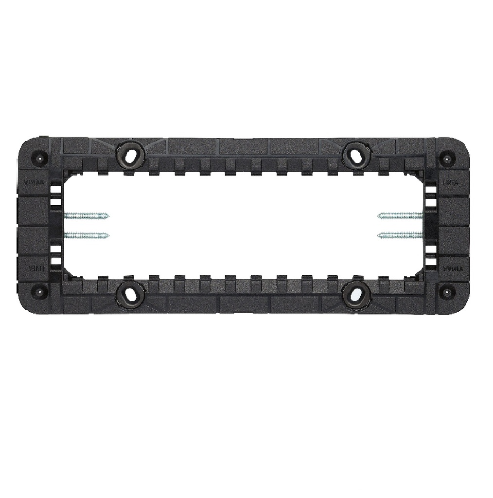 SOPORTE CON TORNILLOS 7 MODULOS REF. 30617 SERIE LINEA MARCA VIMAR