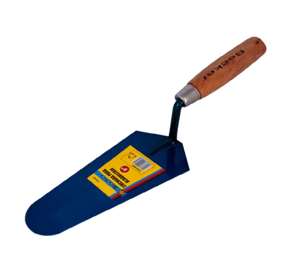 CUCHARA PARA ALBAÑIL 7" PUNTA REDONDA REF. F50-006 MARCA BECKER
