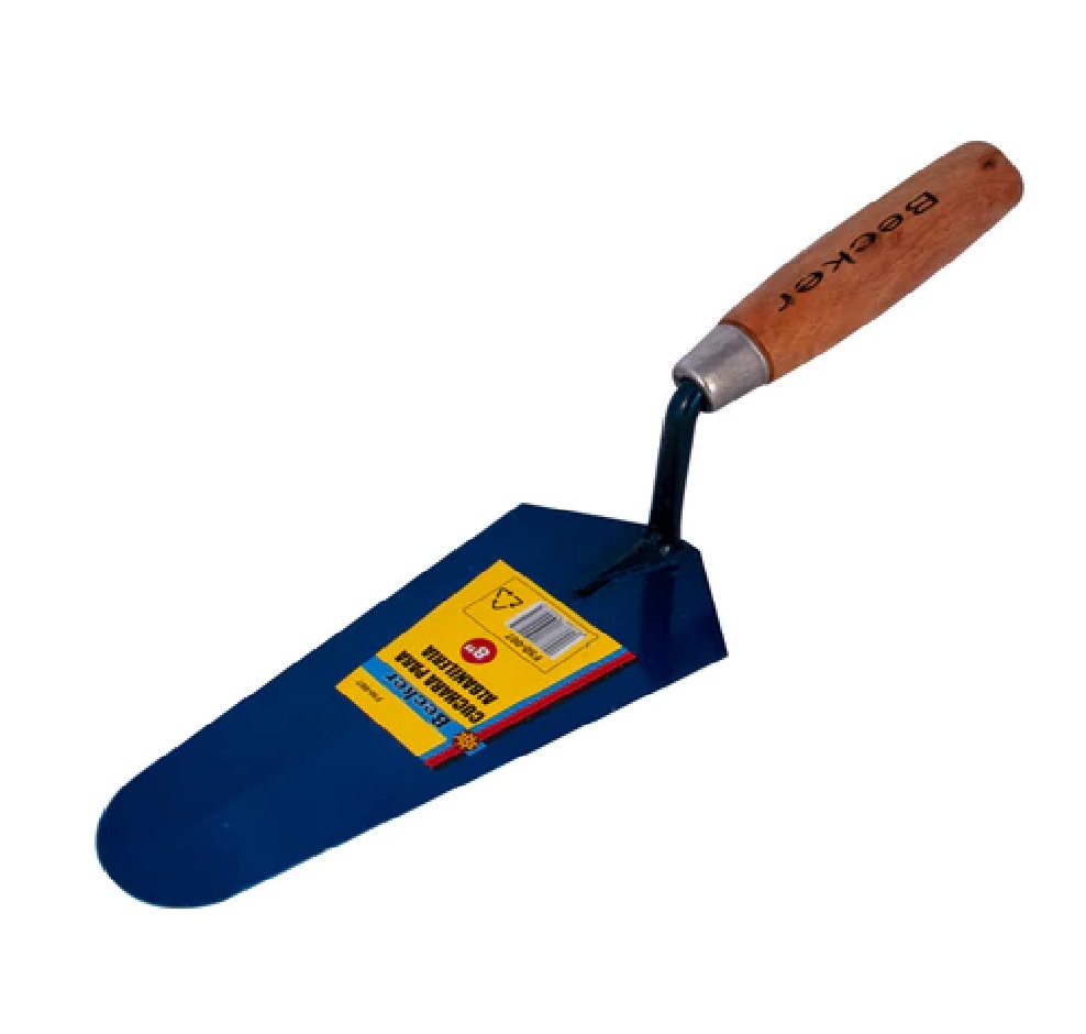 CUCHARA PARA ALBAÑIL 8" PUNTA REDONDA REF. F50-007 MARACA BECKER