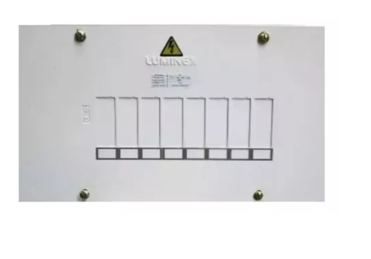 TABLERO 8 CIRCUITOS MONOFASICO DE 75 AMP REF. TML8BO MARCA LUMINEX