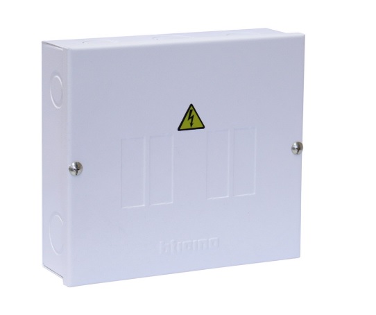 TABLERO 4 CIRCUITOS MONOFASICO DE 75 AMP REF. TMRM-4BO-BT MARCA BTICINO