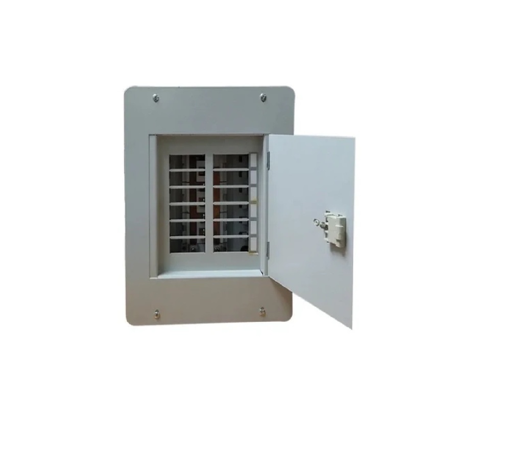 TABLERO ELECTRICO RESIDENCIAL 12 CIRCUITOS REF. TFM-20 MARCA CLASSIC LUX