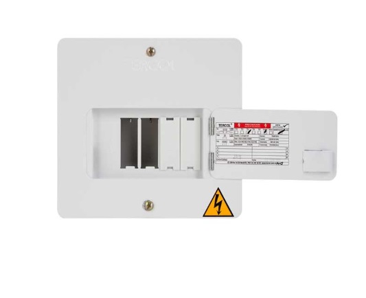 TABLERO C/PUERTA DE 4 CIRCUITOS BIFASICO REF. 136000 MARCA MOTINDUSTRIA