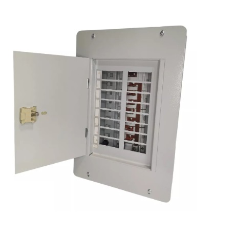 TABLERO C/PUERTA DE 12 CIRCUITOS TRIFASICO REF. 137000 MARCA MOTINDUSTRIA