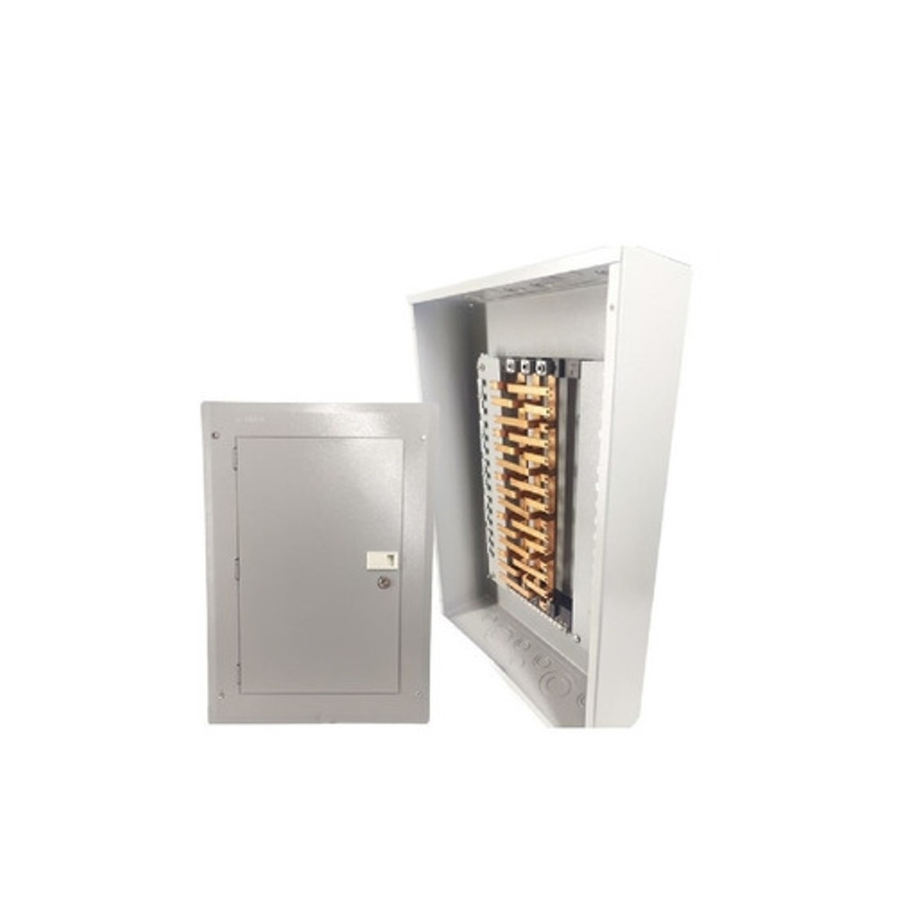 TABLERO C/PUERTA DE 24 CIRCUITOS TRIFASICO REF. 137002 MARCA MOTINDUSTRIA