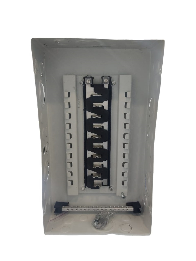 TABLERO RESID. C/PUERTA DE 20 CIRC. BIFASICO BARRA PPAL 125AMP 120 /240 VOLT REF.TR-20C TAELINCA