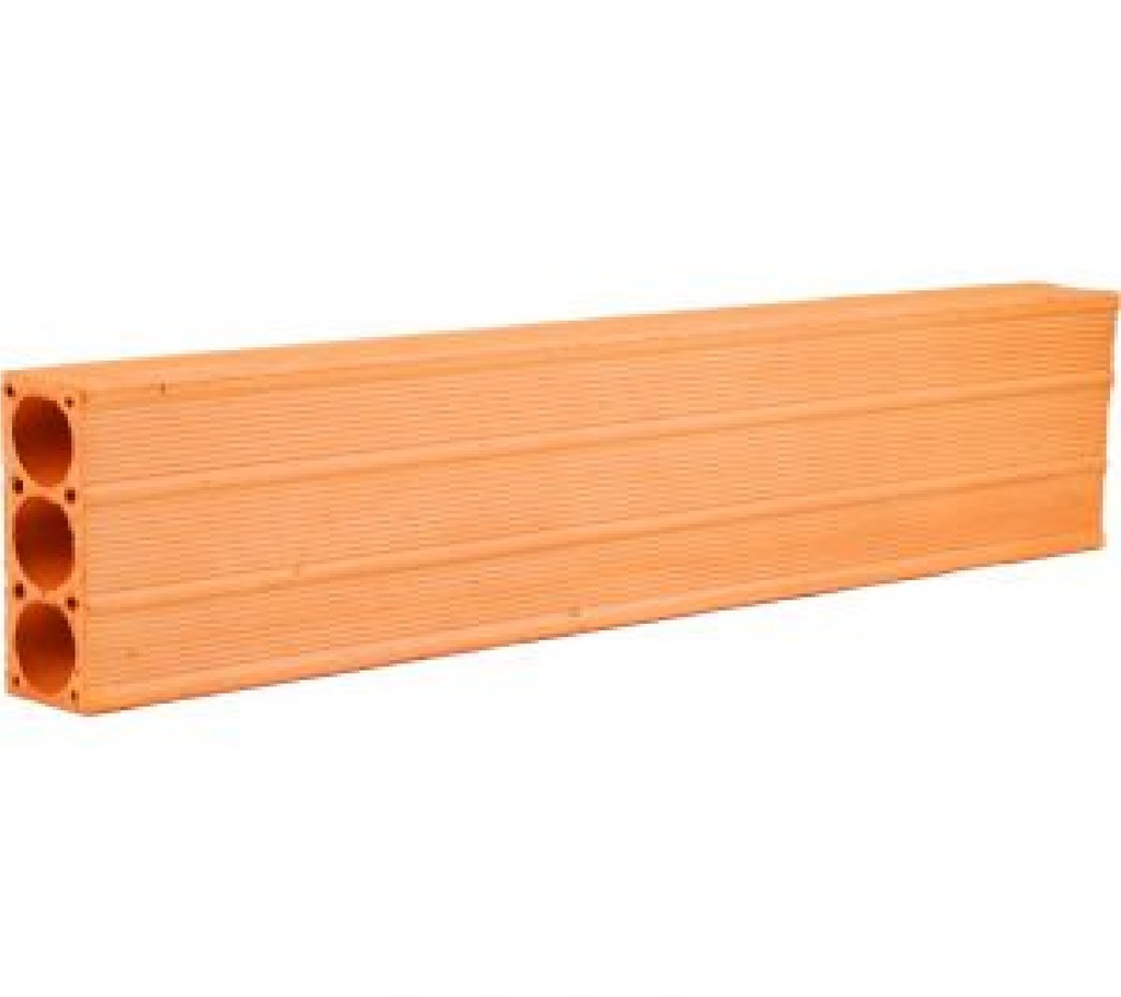 TABELON DE ARCILLA 6 CM X 20 CM X 80 CM UNIDAD (7,40 KG) MARCA TURAGUA