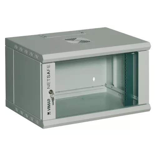 TABLERO / RACK PARA PANEL 6 UNDS 19" H 600 X 514 X 360 MM REF. 03206.4 MARCA VIMAR