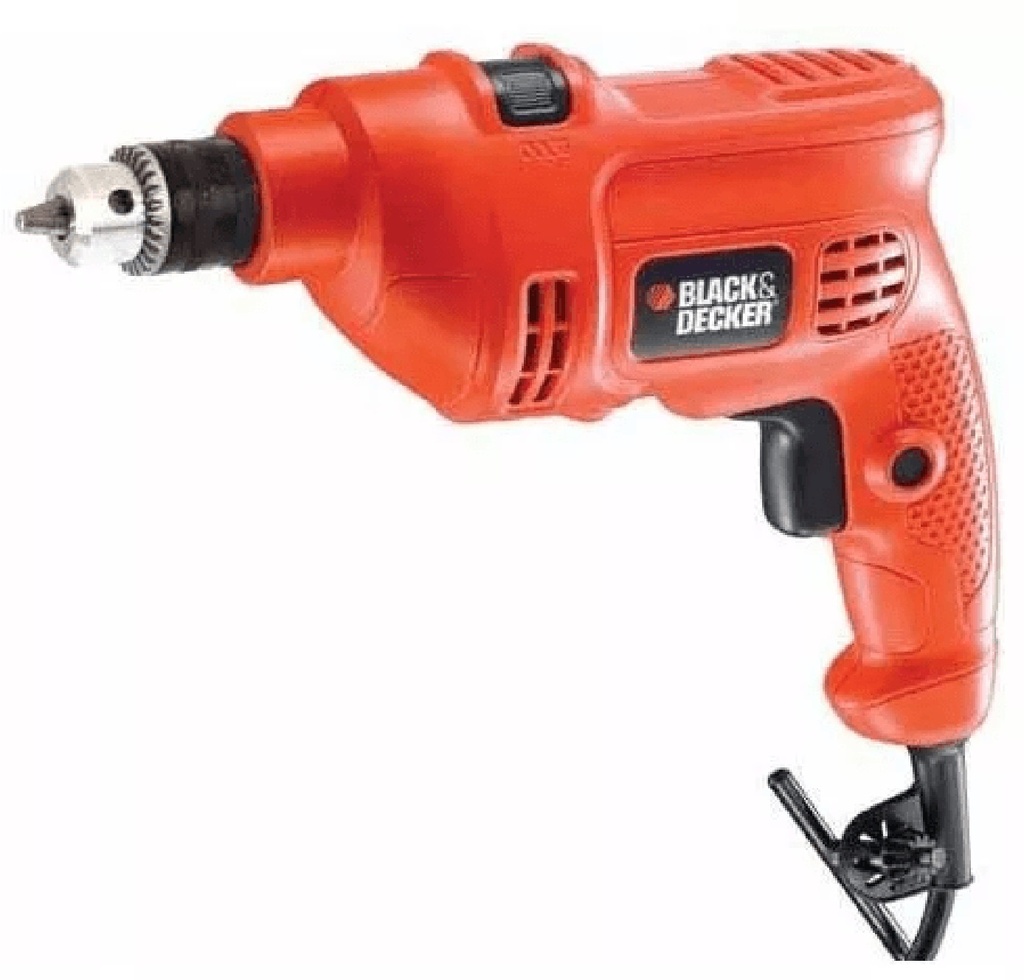 TALADRO PERCUTOR 3/8" 500 W 2.800 RPM REVERSIBLE REF. TM505 MARCA BLACK&DECKER