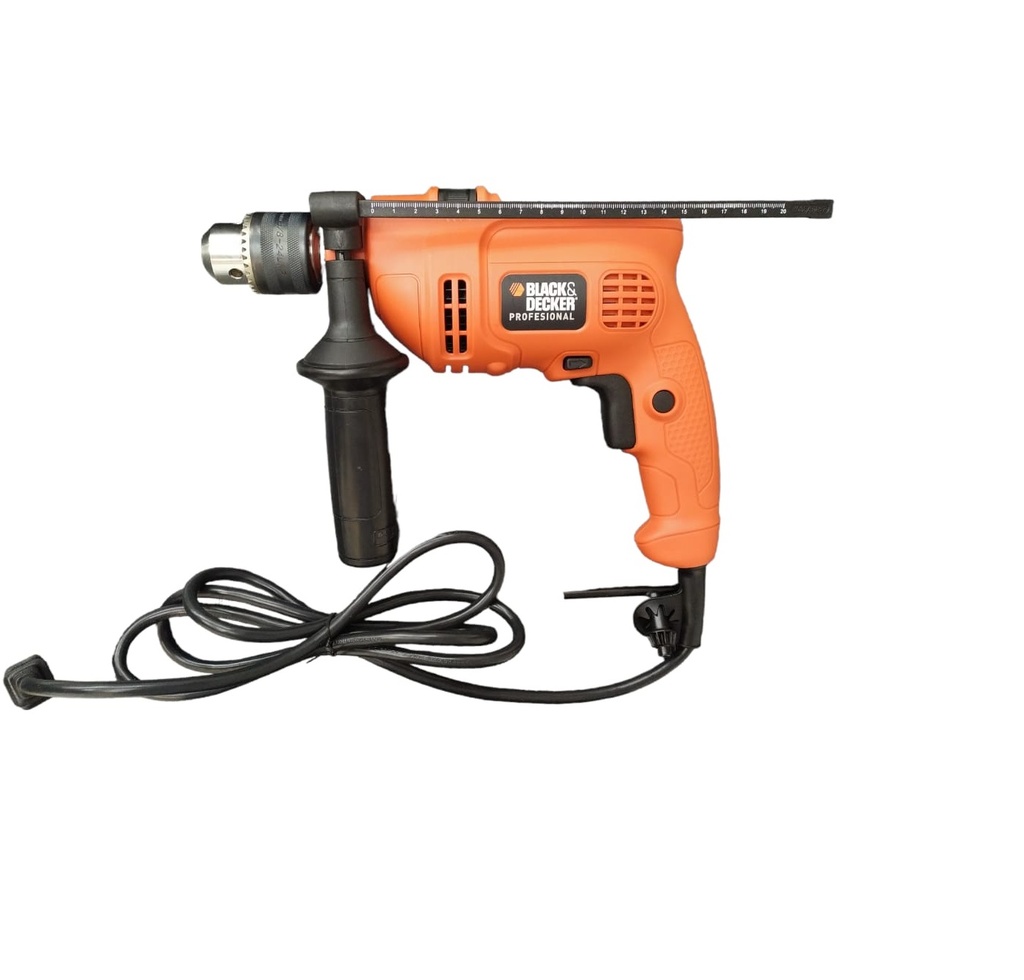 TALADRO PERCUTOR 1/2" 600 W 2.800 RPM REF. TM600 MARCA BLACK&DECKER