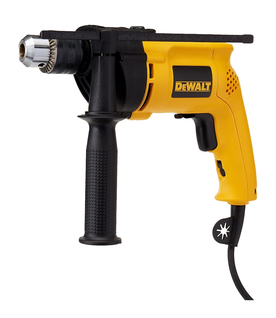 TALADRO PERCUTOR 1/2" 700 W V.V.R 2600 RPM REF. DW508S-B3 MARCA DEWALT