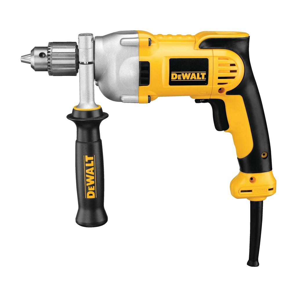 TALADRO PERCUTOR 1/2" 980 W 7.8 AMP 0 - 1200 RPM V.V.R REF. DWD210G MARCA DEWALT