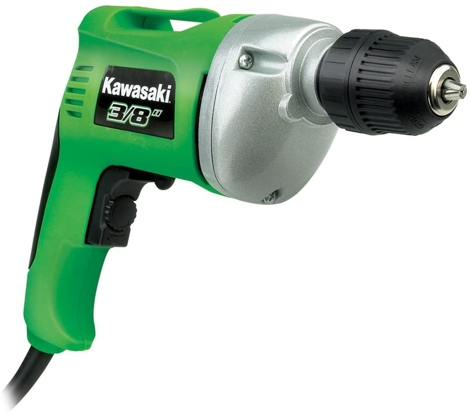 TALADRO 3/8" 5,8 AMP S/LL REVERSO REF. 840176 MARCA KAWASAKI