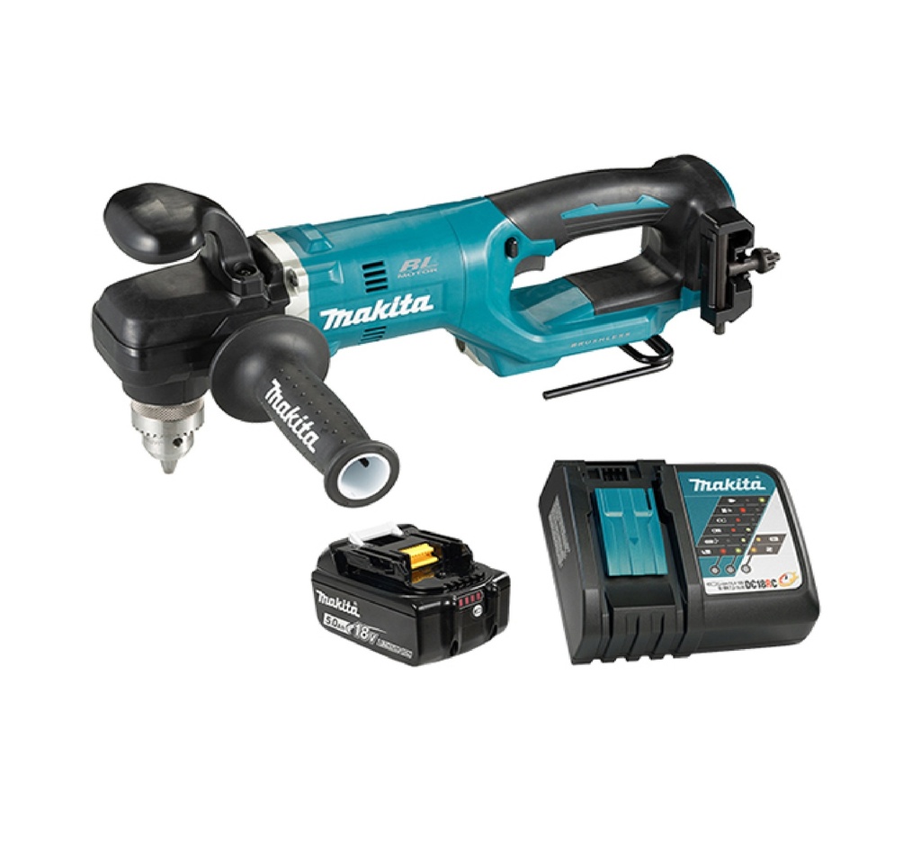 TALADRO ANGULAR INALAMBRICO 1/2" 18V BAT+CARG. LINEA LXT REF. DDA450ZX09 / 302696 MARCA MAKITA