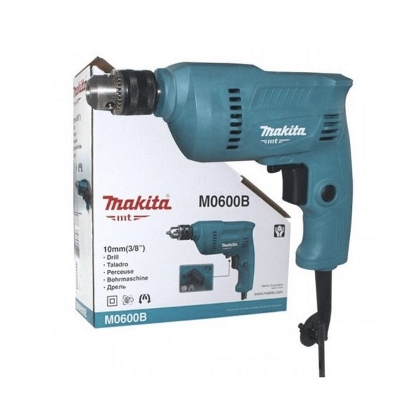 TALADRO PERCUTOR 3/8" 240 W V.V.R 0-3000 RPM REF. M0600B / 731751 MARCA MAKITA