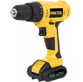 TALADRO/DEST. INALAMBRICO 9.6V MOD. TALI-96P REF. 24070 MARCA PRETUL
