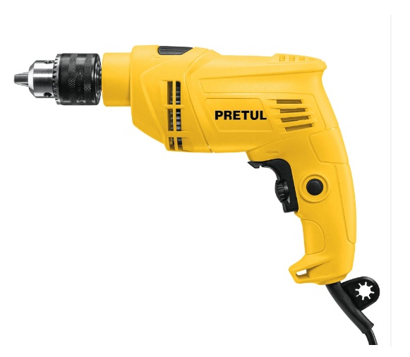 TALADRO ROTOMARTILLO PROFESIONAL 1/2" 550W V.R 3000 RPM 4.2 A MOD.ROTO-1/2P6 REF. 28112 MARCA PRETUL