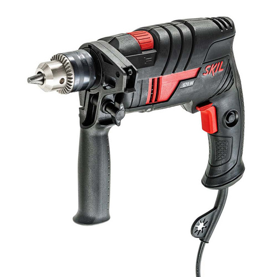 TALADRO PERCUTOR IMPACTO 1/2" 570W EN CAJA REF. 6555 / 868235 / 572451 MARCA SKIL