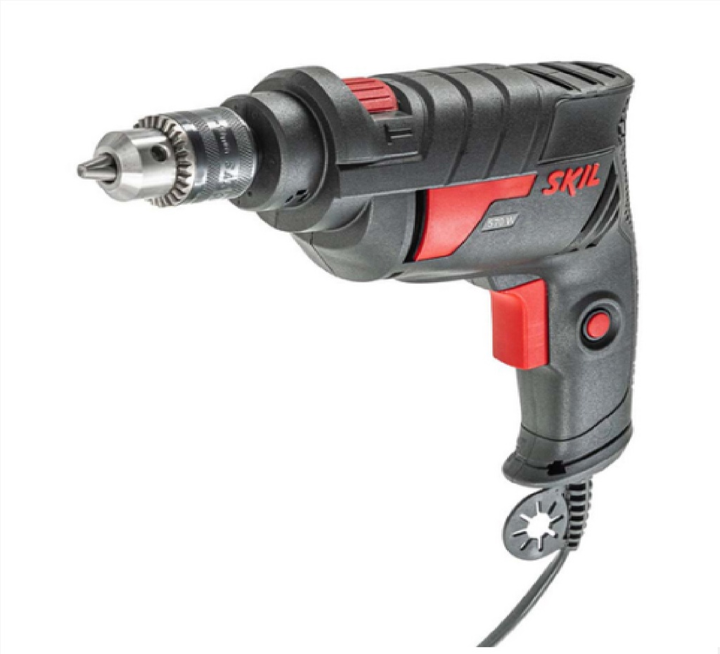 TALADRO PERCUTOR IMPACTO 3/8" 570W 1 VELOCIDAD EN CAJA REF. 6600 / 868138 / 850375 MARCA SKIL