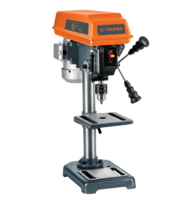 TALADRO DE PEDESTAL 1/2" X 8" 1/3 HP 250 W 2.5 A 760 - 3.070 RPM 5 VEL. REF. 16174 MARCA TRUPER