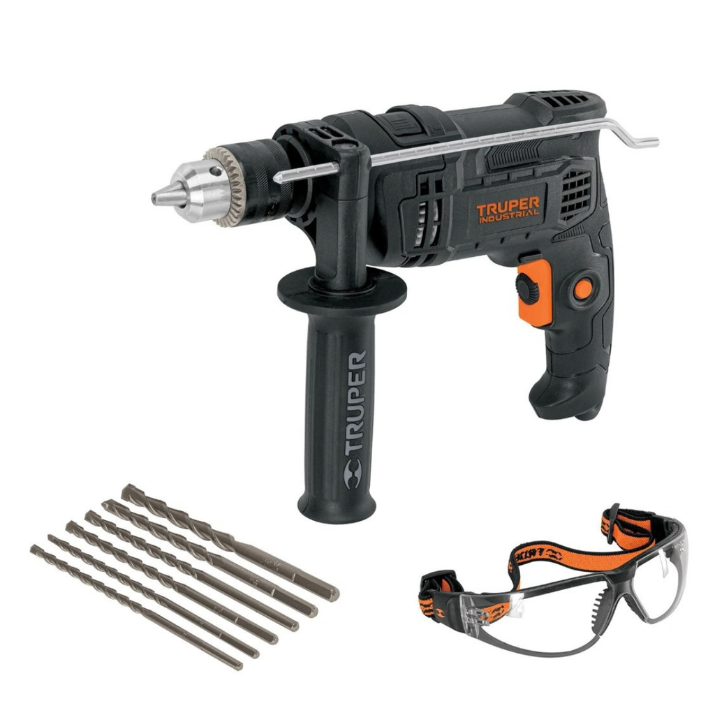 TALADRO ROTOMARTILLO INDUSTRIAL 1/2" 700W BROC+LEN MOD COMBOR-1/2N6 REF. K0292 / 100292 MARCA TRUPER