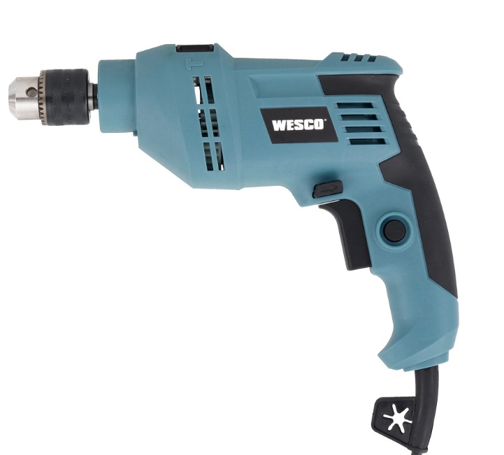 TALADRO PERCUTOR 3/8" 550 W 10 MM 110-127V 3000 RPM REF. WS3173U MARCA WESCO
