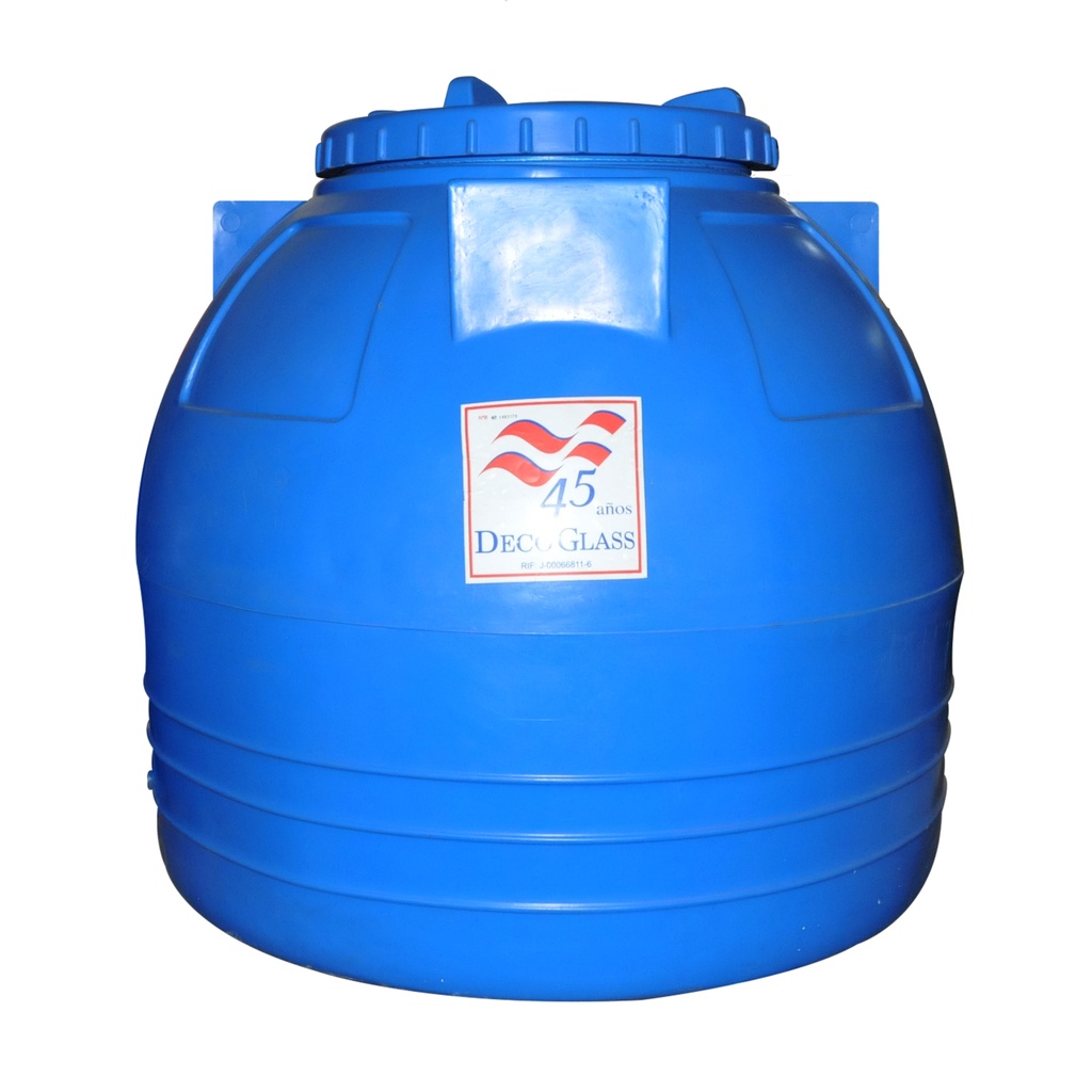 TANQUE DE AGUA CAP. 1200 LTS SUPER LIDER AEREO (1.25 X 1.15 MTS) AZUL REF. TPE 1200 MARCA DECO GLASS