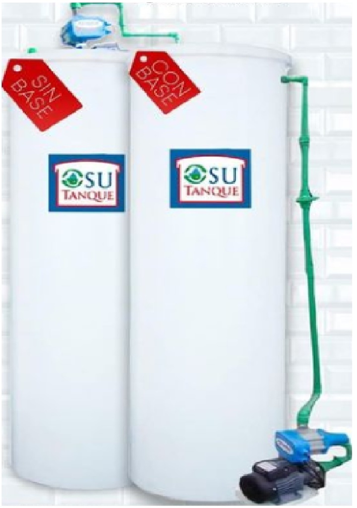 TANQUE AGUA PLUS 560 LTS ( KIT DE INSTALACION Y BOMBA ) REF. 9600062 MARCA ECOCIL