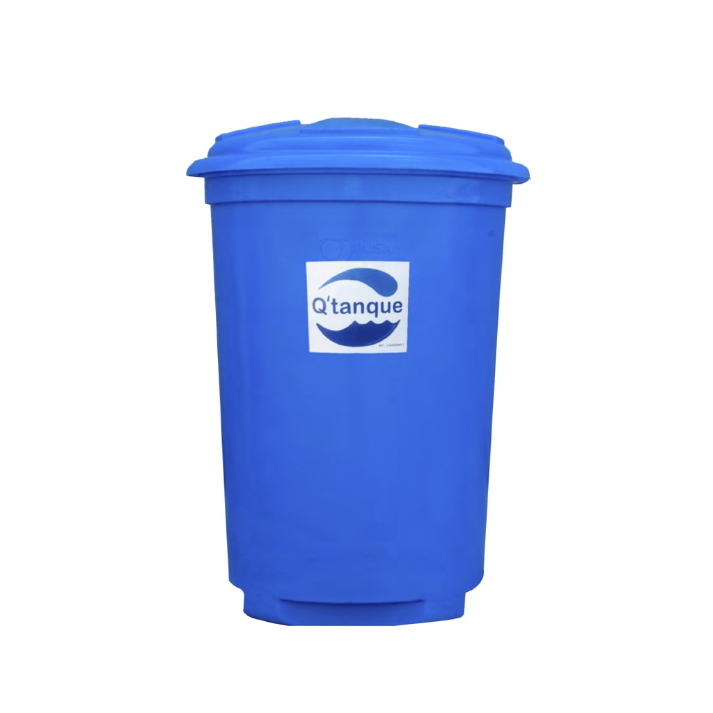 TANQUE CONICO LISO 1200 LTS COLOR AZUL OSCURO MARCA Q TANQUE