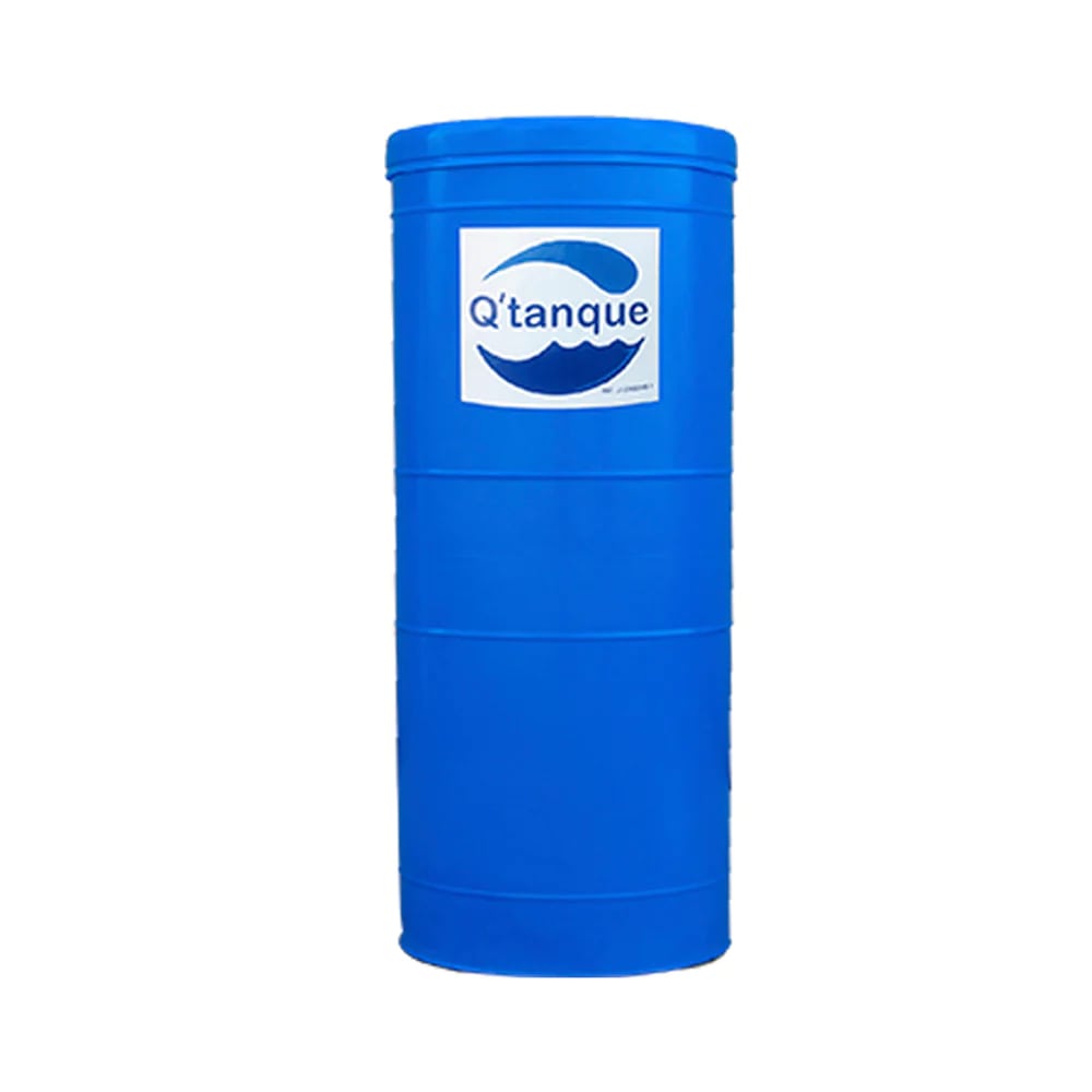 TANQUE DE AGUA CAP. 1060 LTS MOD. CILINDRICO ( 0.78 X 2.23 MTS ) COLOR AZUL MARCA Q TANQUE